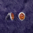 Amber Jewelry: Rustic Amber Cabochon - www.avalonstreasury.com [112 x 112 px]