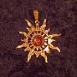 Large Sun (In Gold) - www.avalonstreasury.com