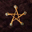 Pentagram of Swords (In Gold) - www.avalonstreasury.com