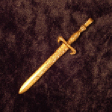 Sword of Glastonbury (In Gold) - www.avalonstreasury.com