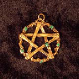 Pentagram of Pan (In Gold) - www.avalonstreasury.com