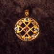 Celtic Heart-Cross (In Gold) - www.avalonstreasury.com