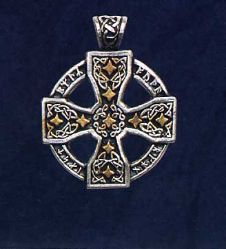 AvalonsTreasury.com: Celtic Cross with Runes (Page: Celtic Cross with Runes) [328 x 362 px]