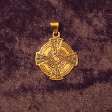 Celtic High Cross (In Gold) - www.avalonstreasury.com
