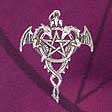 Mystical Creatures: Draco Pentagram - www.avalonstreasury.com [112 x 112 px]